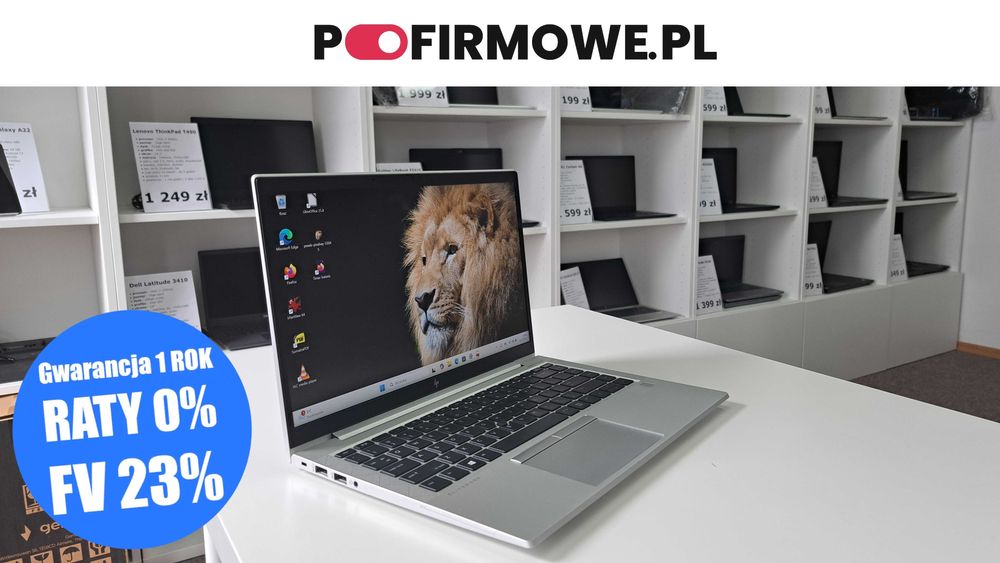 Biznesowy HP EliteBook 840 G8 14" i5-11gen 16GB 256SSD IPS FHD Klasa A