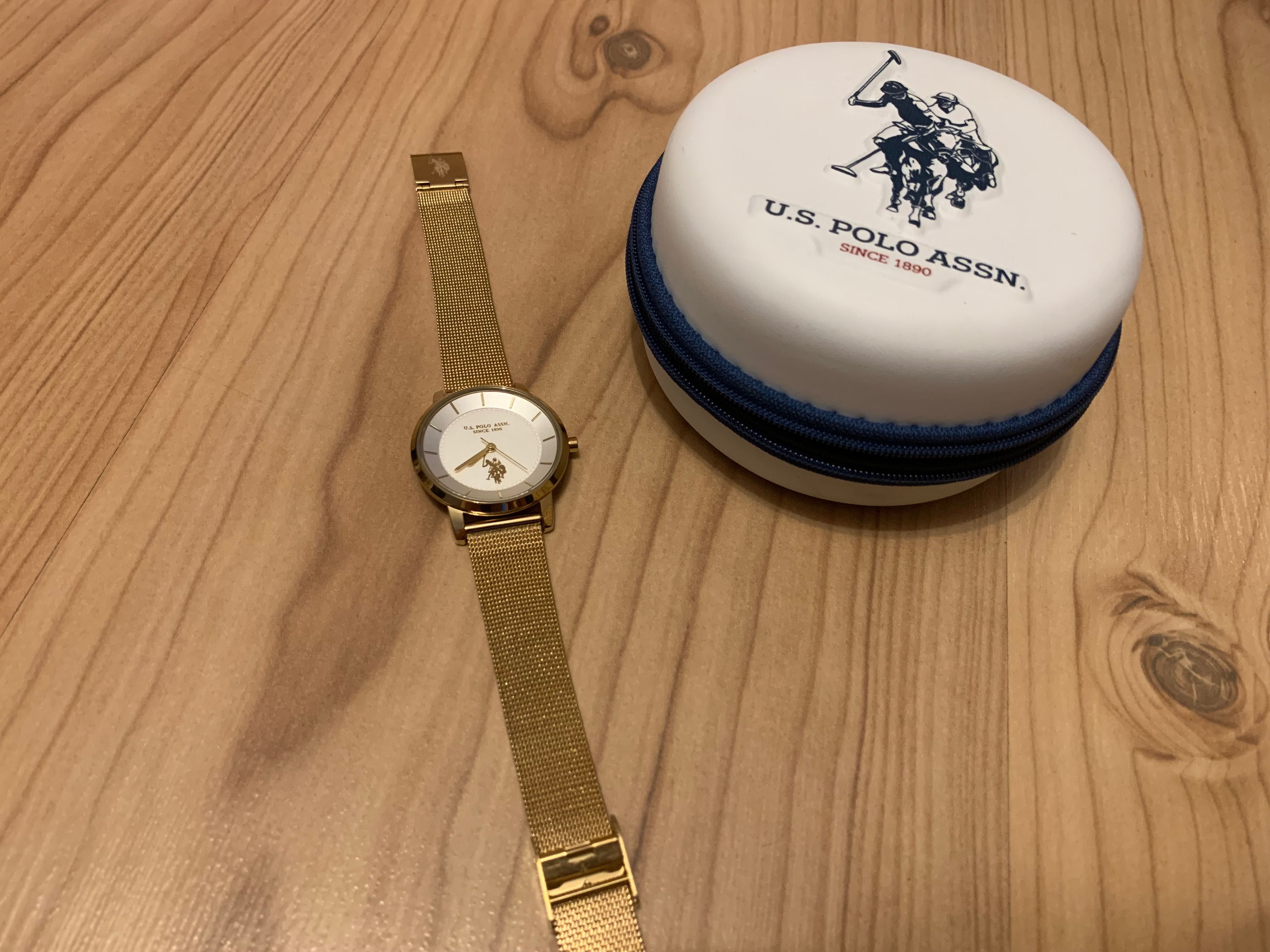 Zegarek U.S. POLO ASSN (złoty)