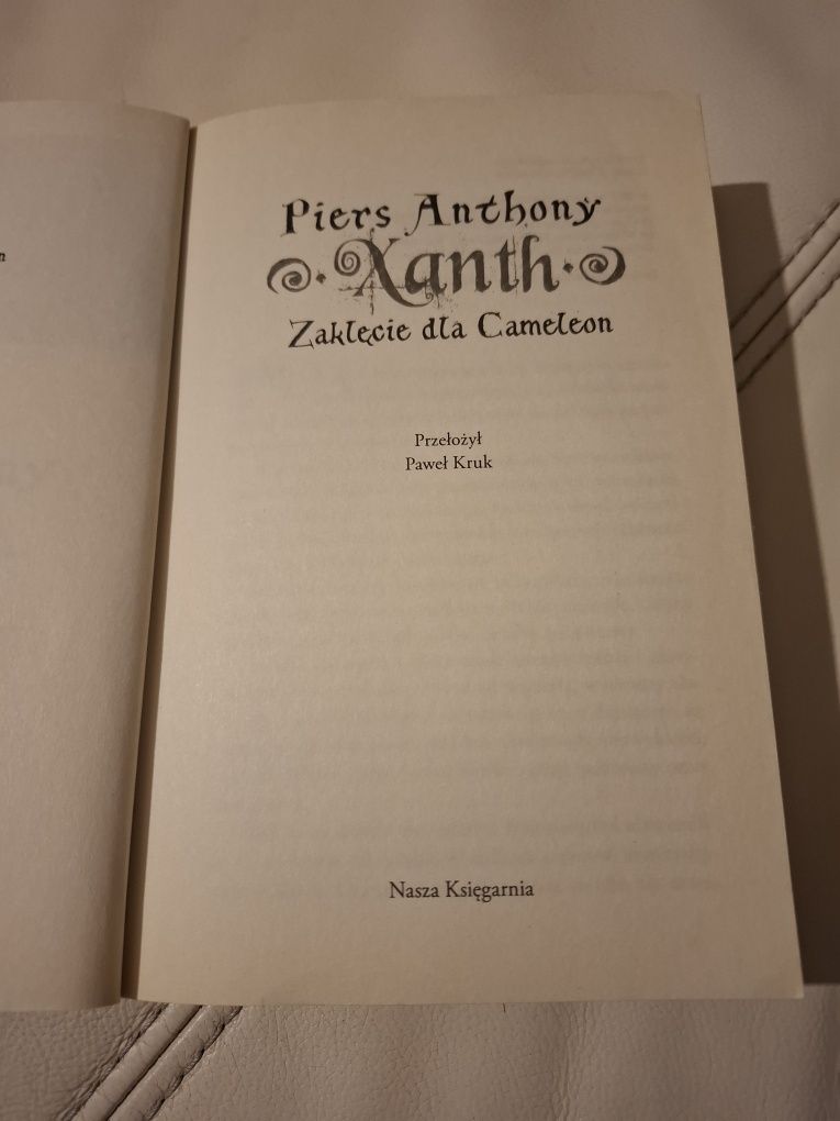 "Xanth. Zaklęcie dla Cameleon" Piers Anthony
