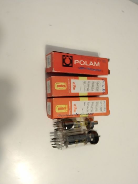 Lampy elektronowe, radiowe PCL 84, PY 88, DY 86, PL 84