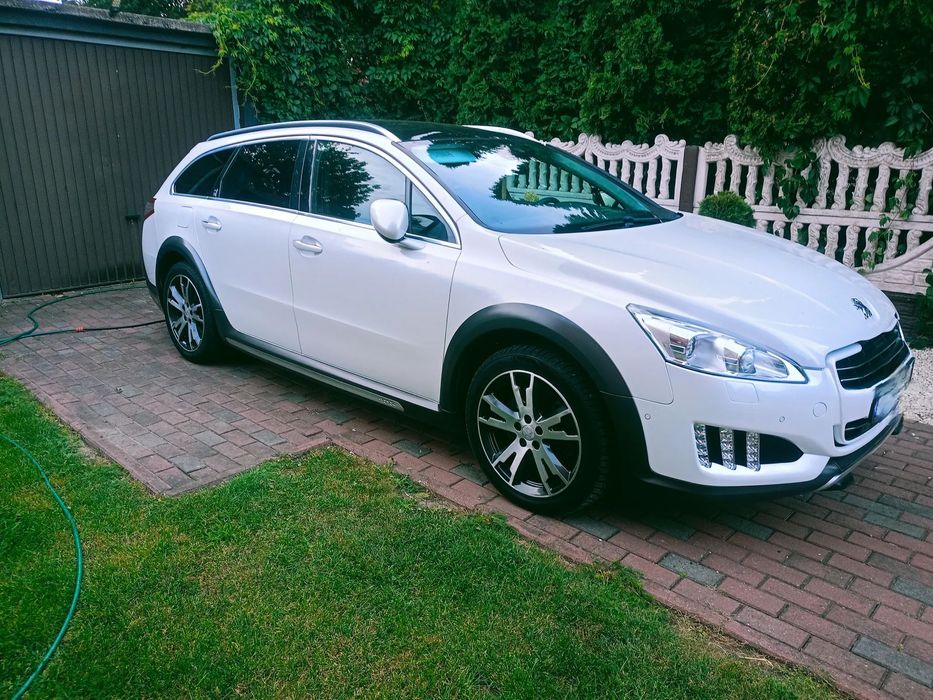 Peugeot 508 Piękny peugeot RHX Hybryd4 bezwypadkowy 2013r serwis