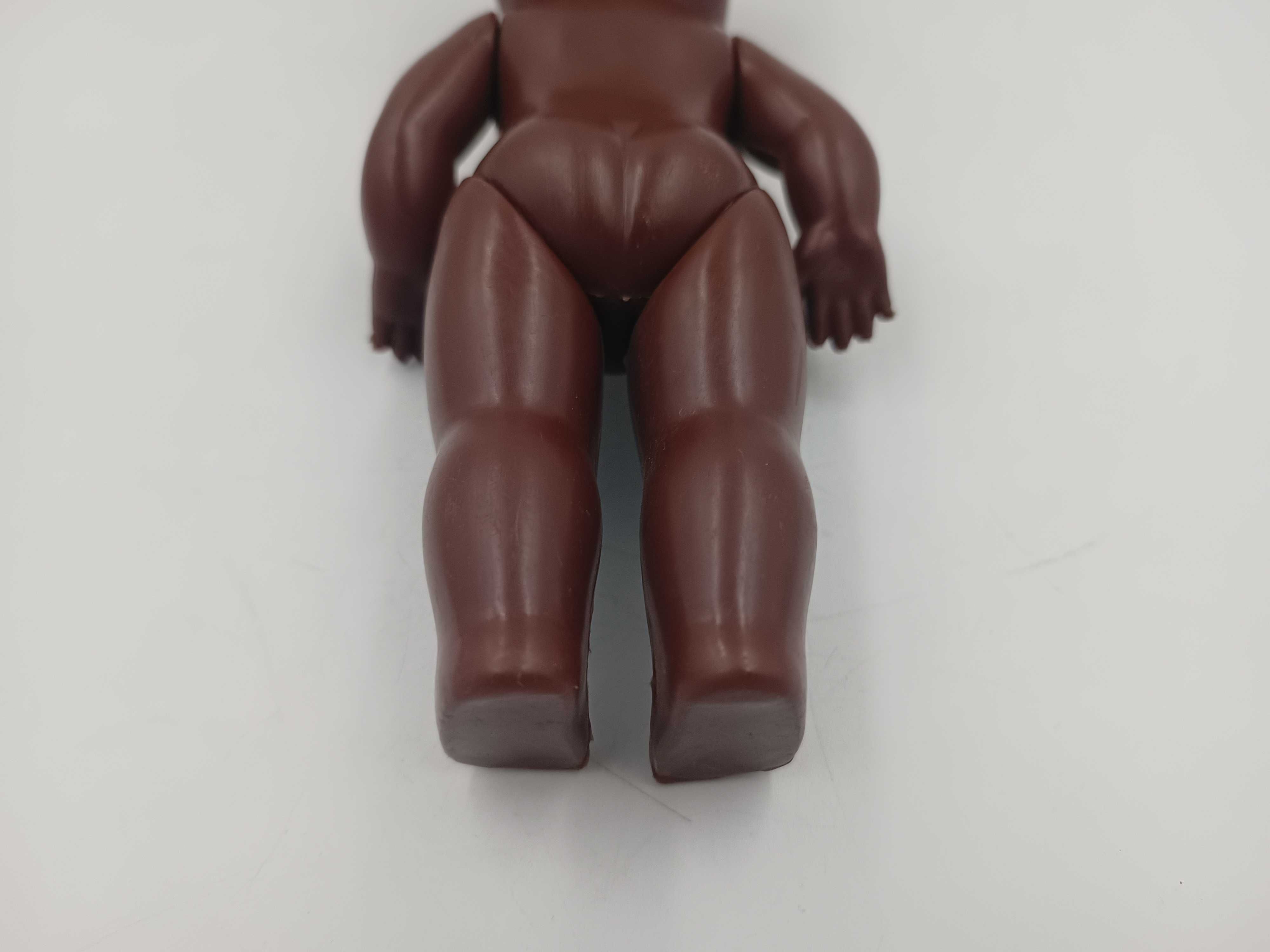 Lalka z PRL Murzynek Bambo stara zabawka 24cm