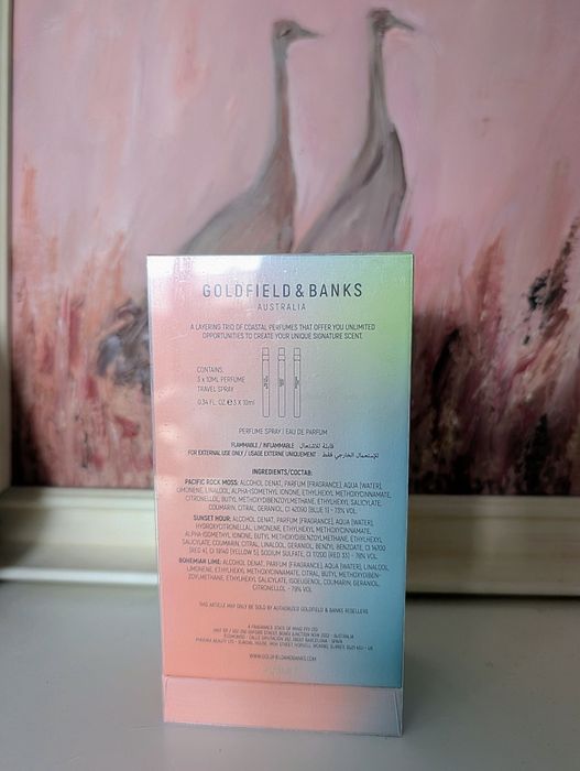 Goldfield & Banks, Nowy zestaw podróżny 3 x 10ml