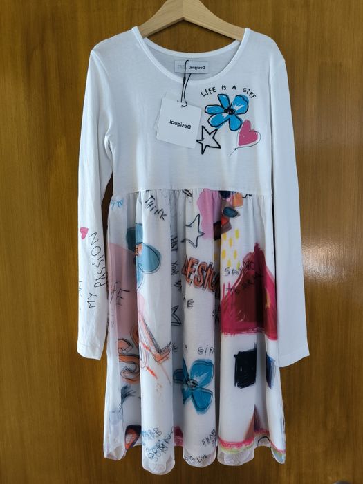 Vestido Desigual - criança - 9-10 anos