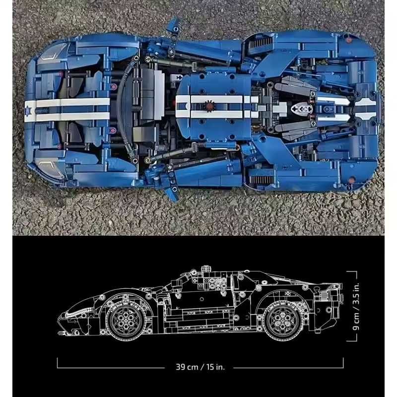 Конструктор LEGO Technic Ford GT (1466 деталей)