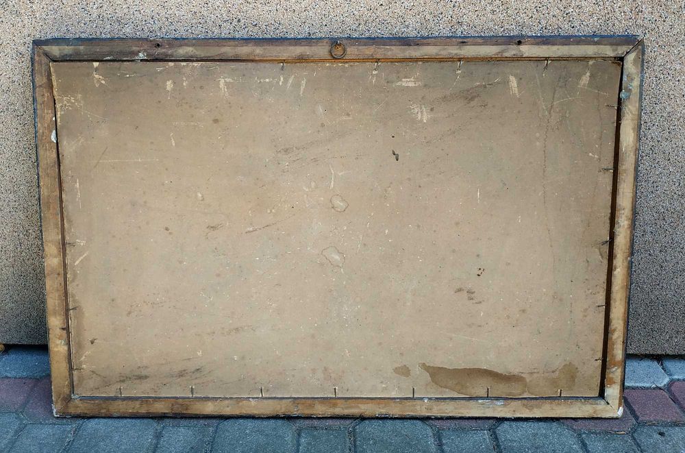 Duży obraz Wincenty WODZINOWSKI  STARY OLEDRUK obraz reprodukcja