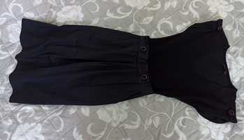 Sukienka ołówkowa czarna 36 S XS Next jak nowa bluzka + spódnica