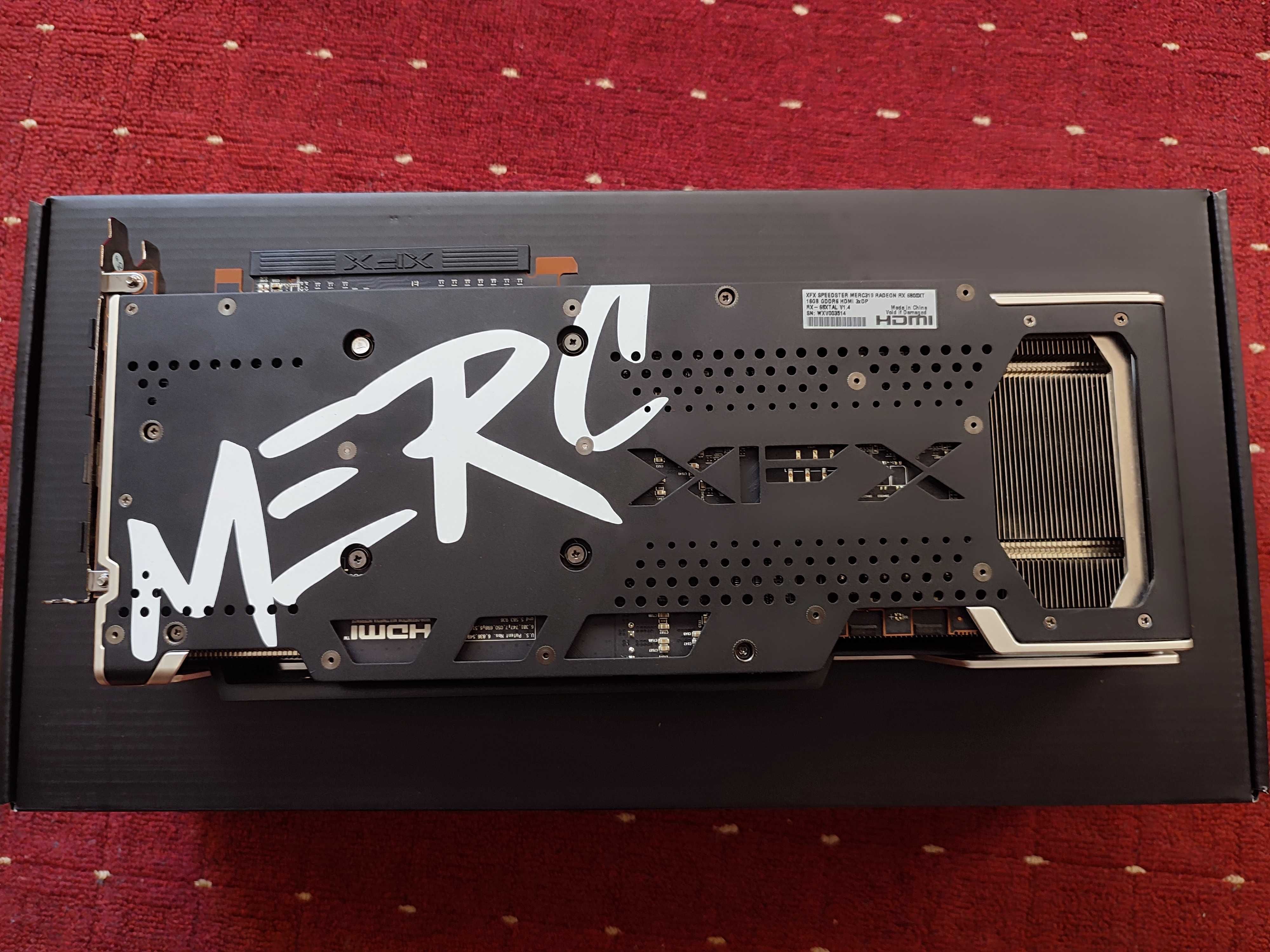 Видеокарта XFX AMD RADEON RX 6800 XT MERC 319 16GB