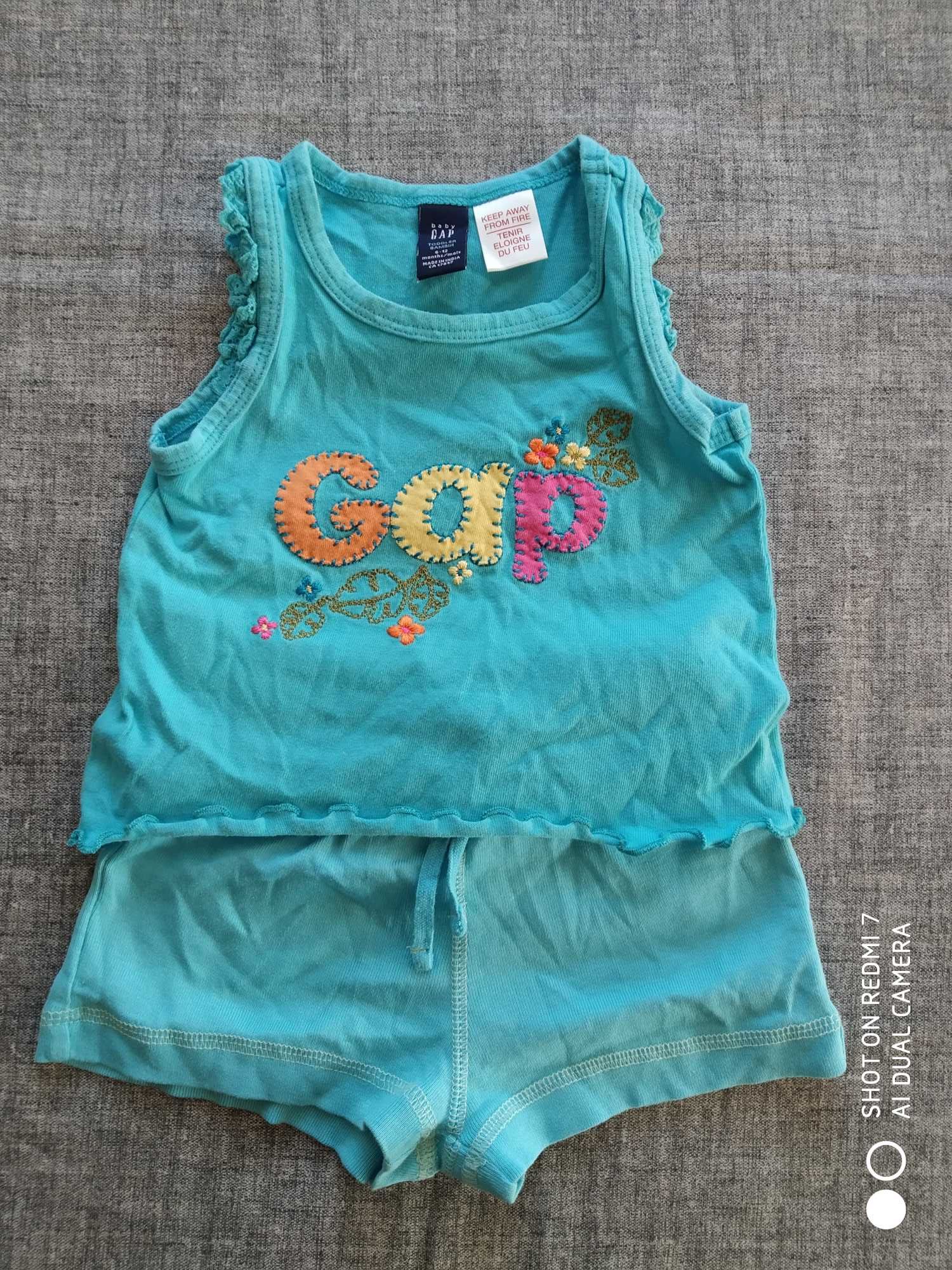 Zestaw niemowlęcy dla dziewczynki rozm 80cm[9-12mies]Baby Gap