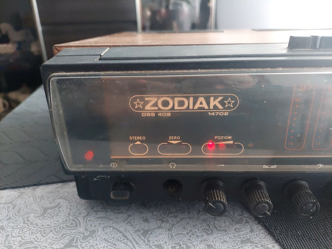 Radio Zodiak Unitra DSS402+ głośnik kula Unitra ZG8