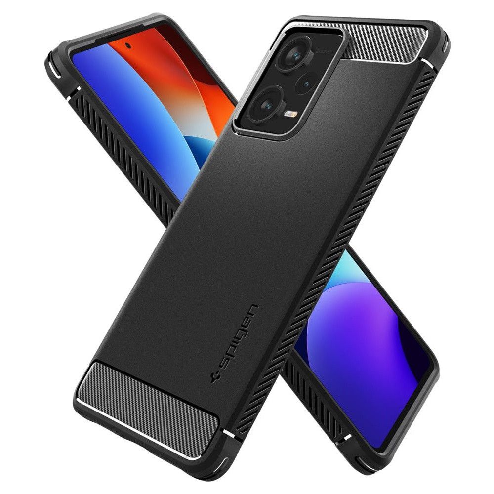 Etui Spigen do Xiaomi Redmi Note 12 Pro Plus 5G Rugged Armor Black