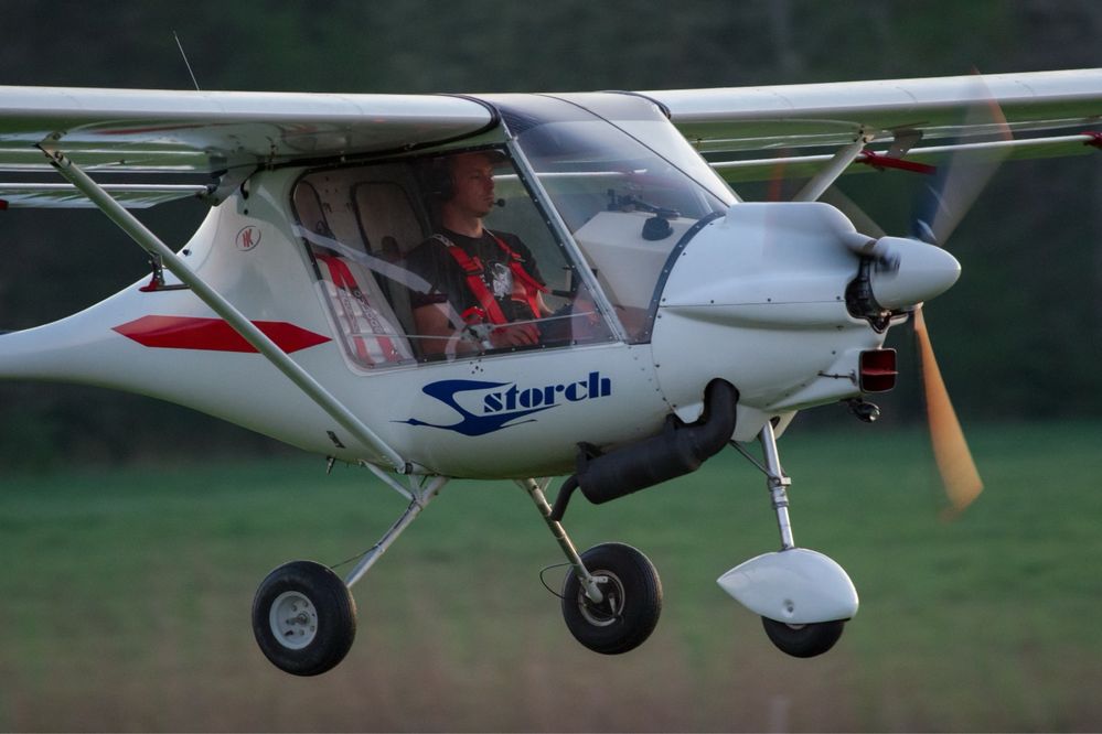 Samolot Ultralekki Storch Fly Synthesis Rotax 5 osiem 2 osobowy