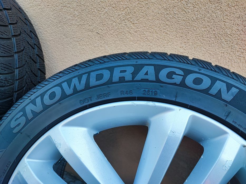Koła 17 cali felgi 5 x 110 Opel Vectra Singum Opony Zimowe 215 x 50