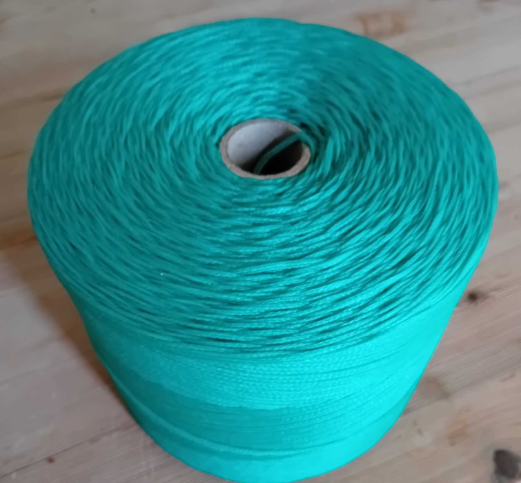 Linha entrançada verde de polietileno, bobinas de 2 kg