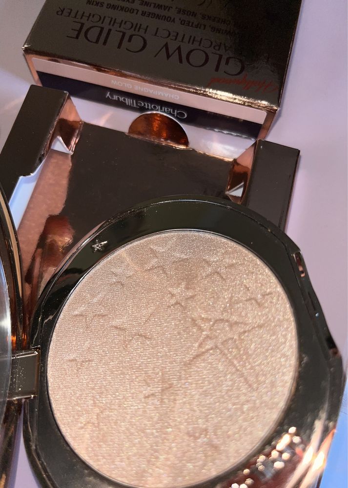 Charlotte Tilbury Glide Face Architect Hollywood flawless filter e paleta sombras