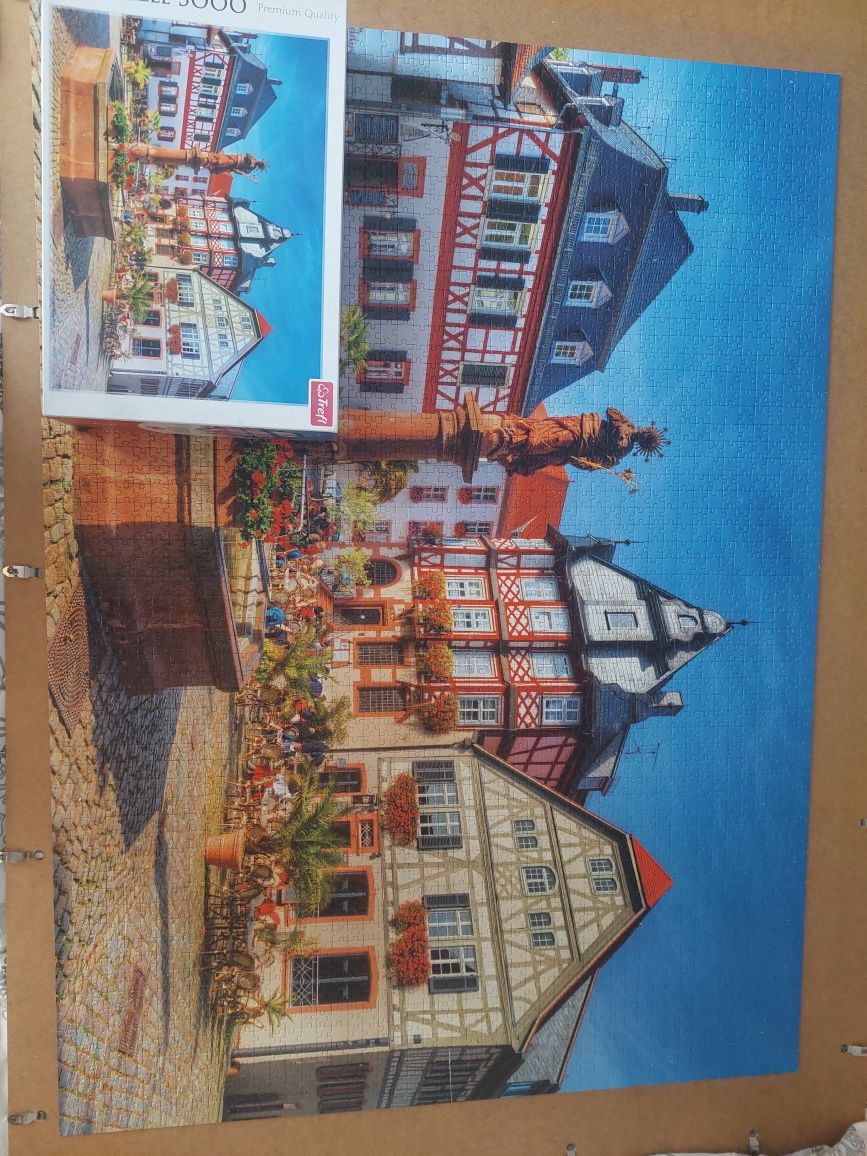 Puzzle Trefl 3000 - Rynek w Heppenheim