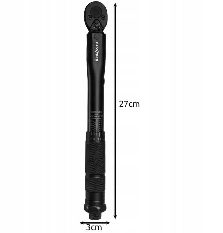*NOWY* KLUCZ DYNAMOMETRYCZNY 1/4" 2-24 Nm precyzyjny z blokadą + etui