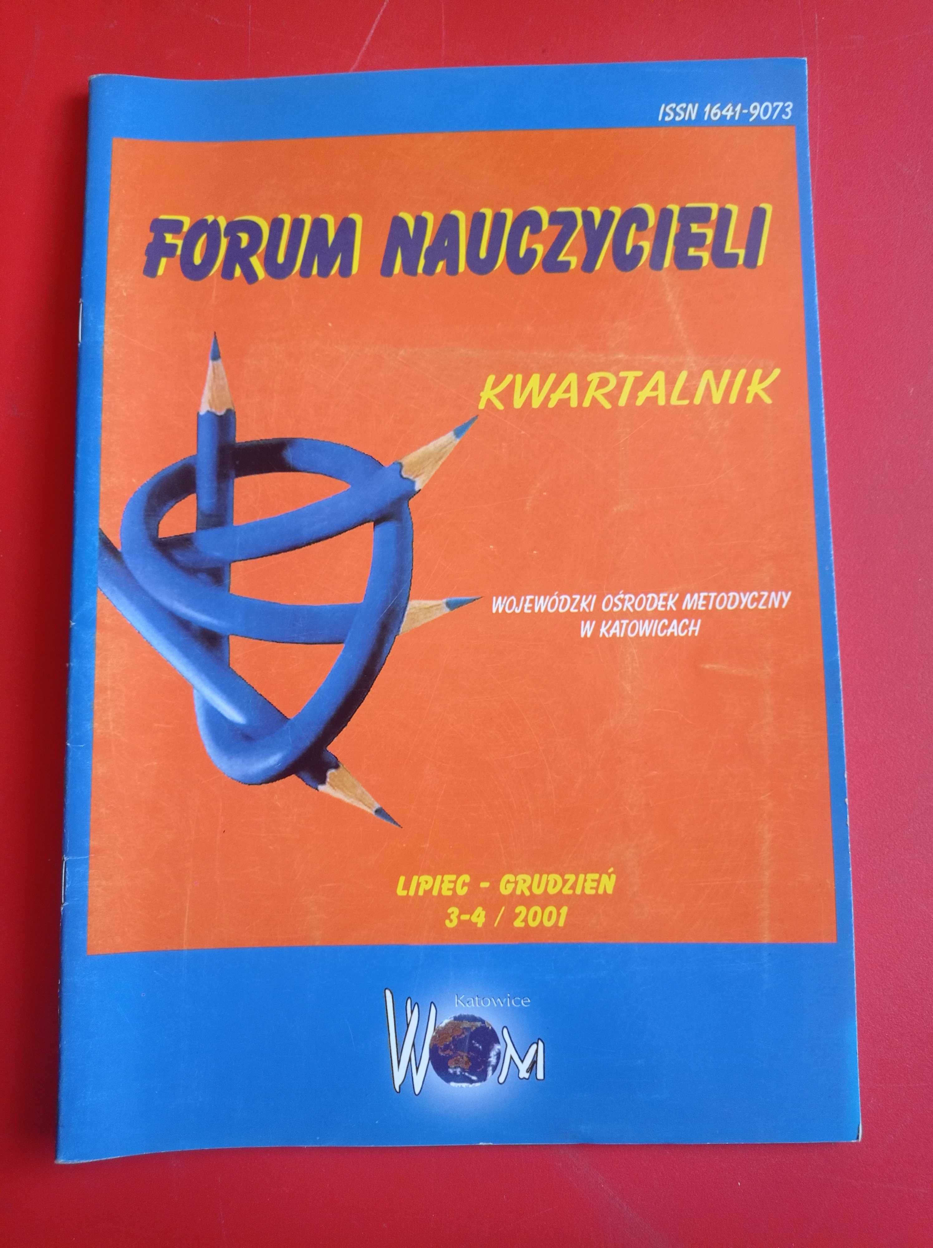 Forum nauczycieli, kwartalnik, lipiec-grudzień 2001, 3-4/2001
