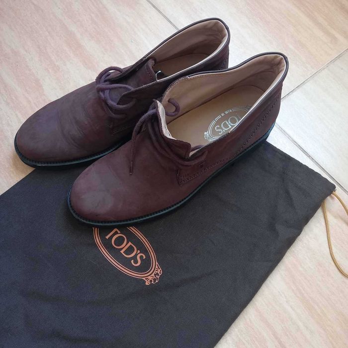 Tods. Оригінал. Шкіряні черевики. В ідеальному стані. Італія