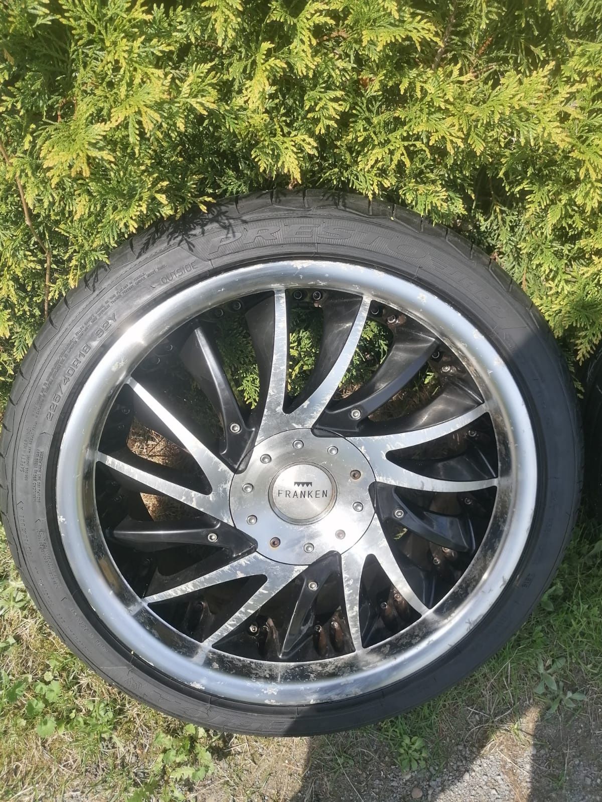 Alufelgi Alufelgi Frankenräder Selbitz 862
8J X 18 / 5 X 114,3 ET40  c
