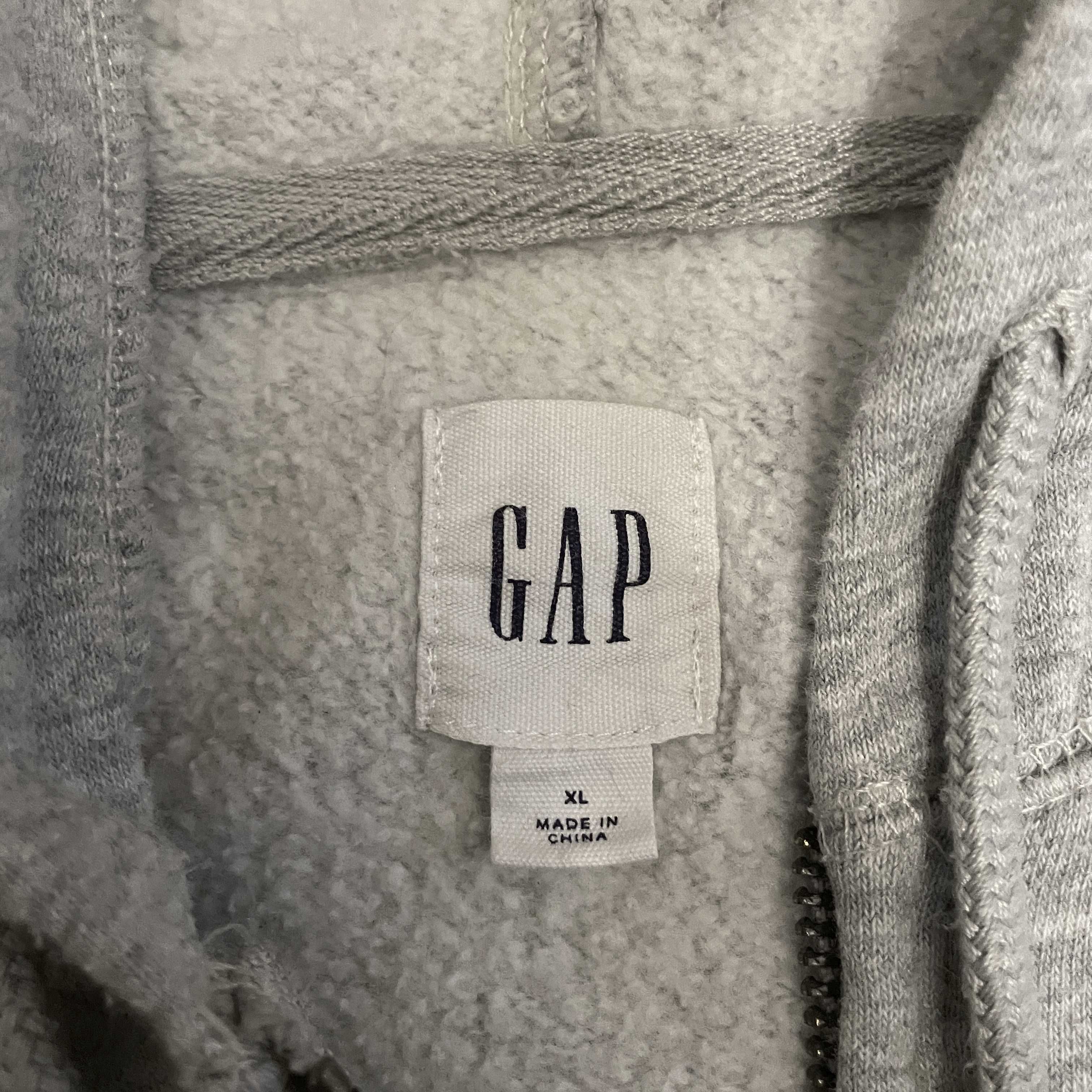 bluza z kapturem gap rozpinana | opium sk8 skate vintage y2k rap