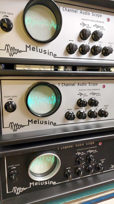 1 - Channel Audio Scope VUmeter dla Audiofila, wskaźnik wysterowania.