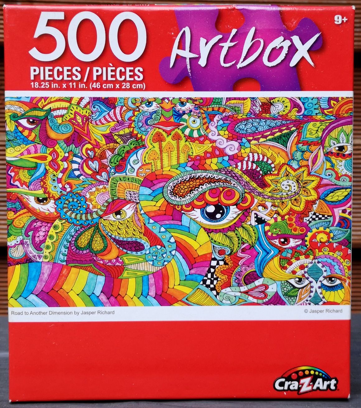 Puzzle 500 CrazArt Jasper Richard Artbox nie 1000