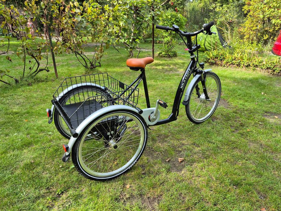 Rower trójkołowy elektryczny