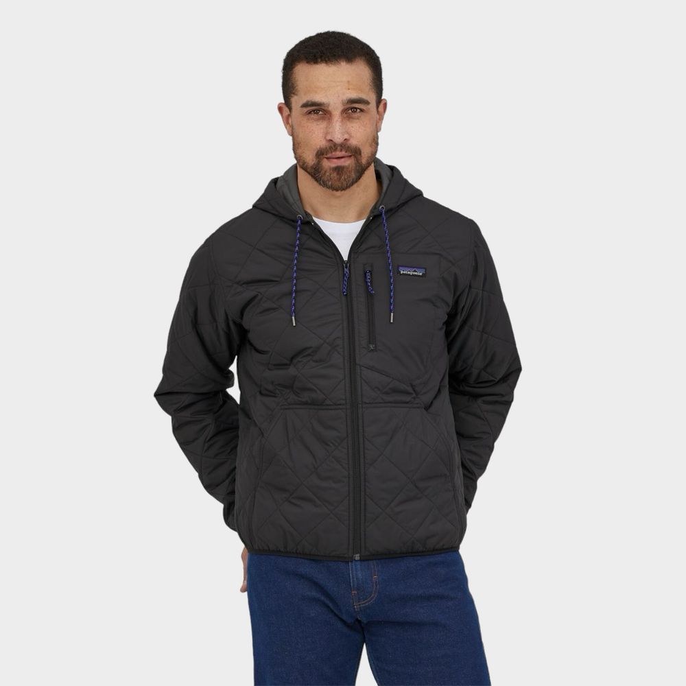 Куртка Patagonia Men's Diamond Quilted Bomber Hoody, арт BLK27610, М,Л