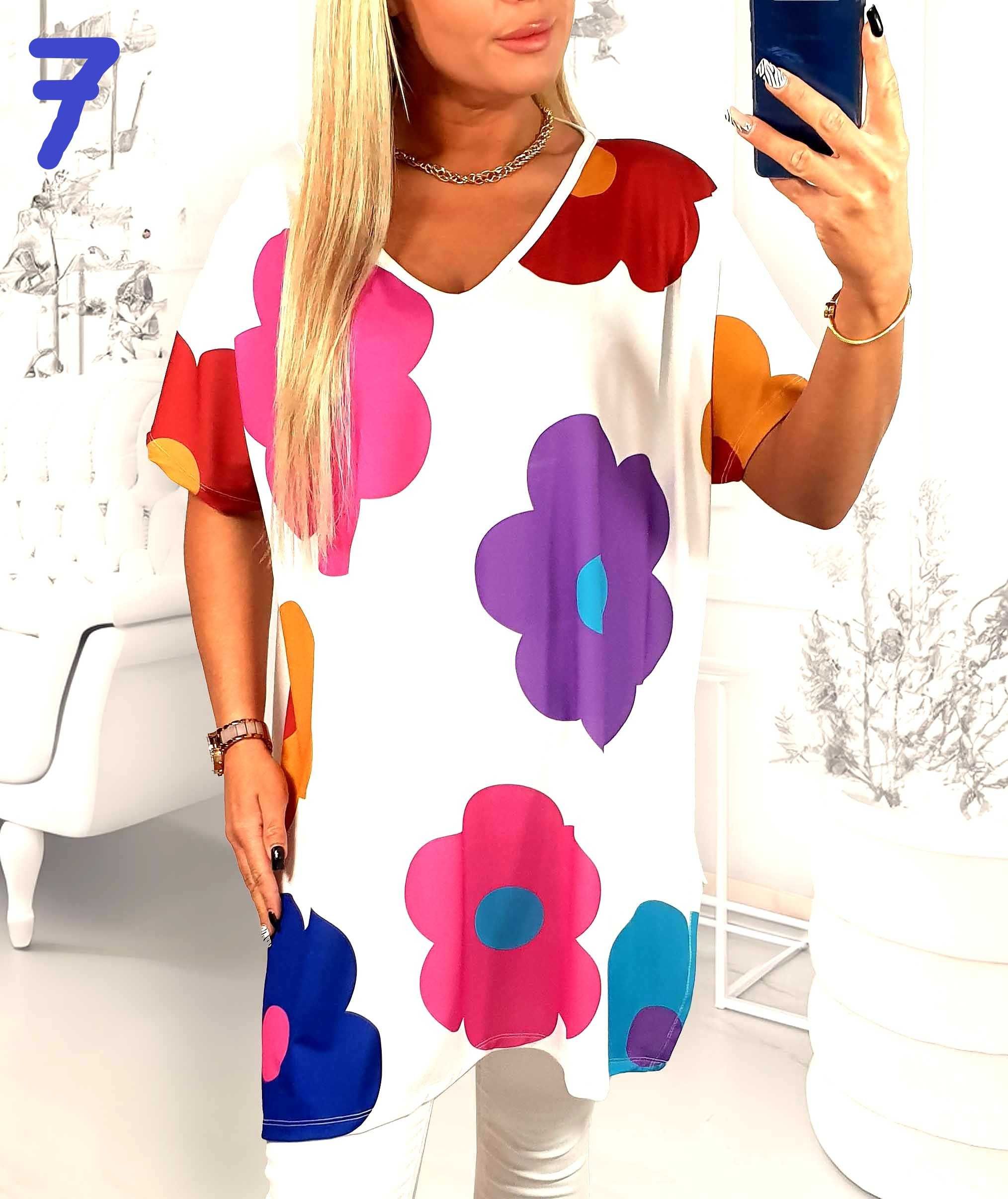 bluzka tunika -plus size--50,52,54,56-2xl, 3xl,4xl,5xl,6xl-