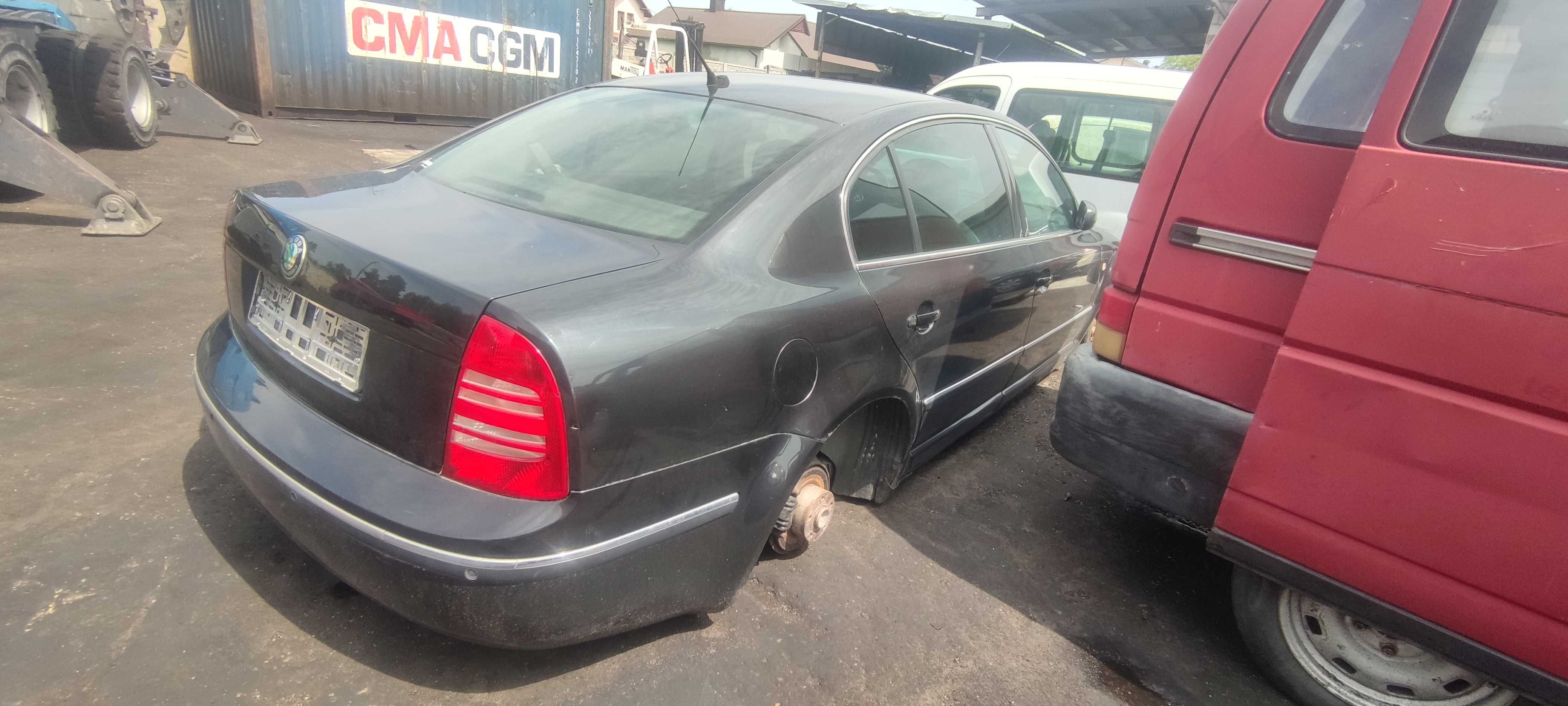 Skoda Superb I 1 2.8 V6 AMX Skrzynia EZY Wszystkie Części Lakier 9910