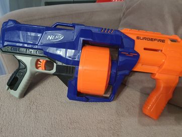 Pistolet nerf z magazynkiem