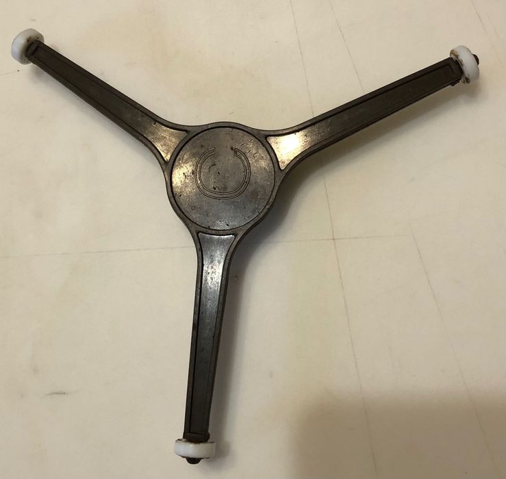 Тарелка стеклянная для микроволновки 28,5 см, роллер, подставка