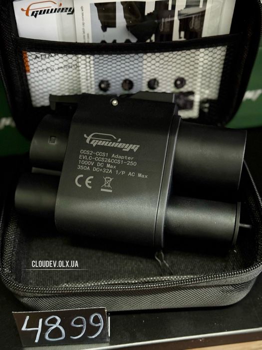 CCS1 CCS2 350A GUWIEYG фабричний перехідник з Америки на Європу 250квт