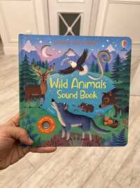 Книга Wild Animal Soud Book Usborn