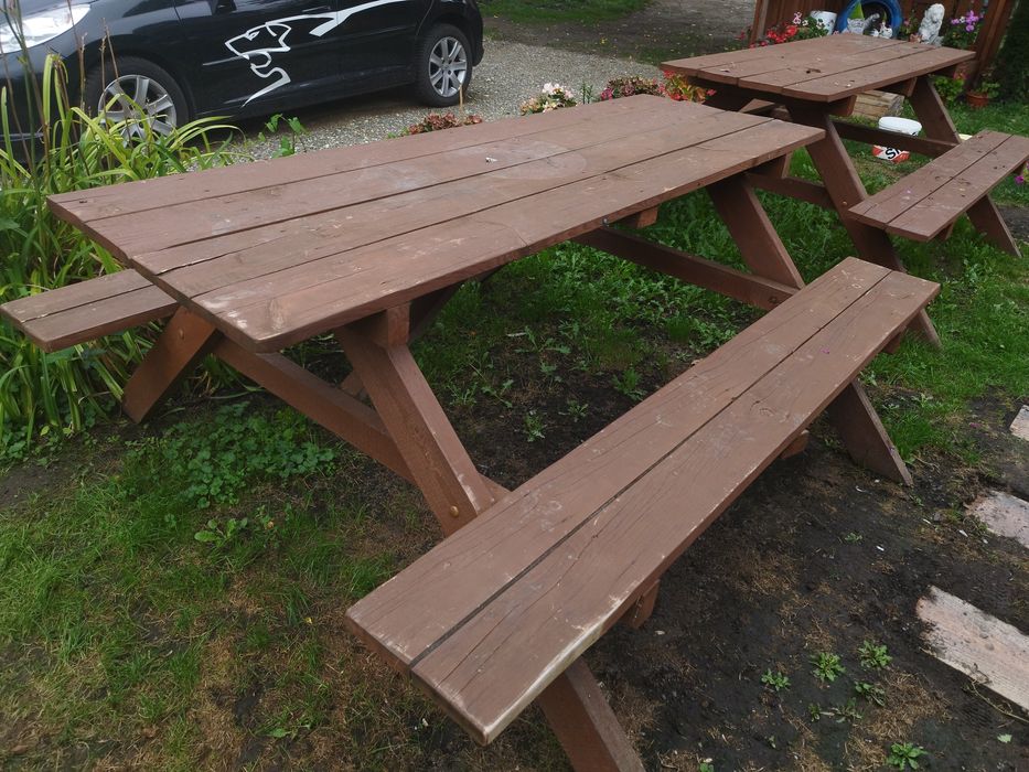 Stół / Ława / Ławka  ogrodowa