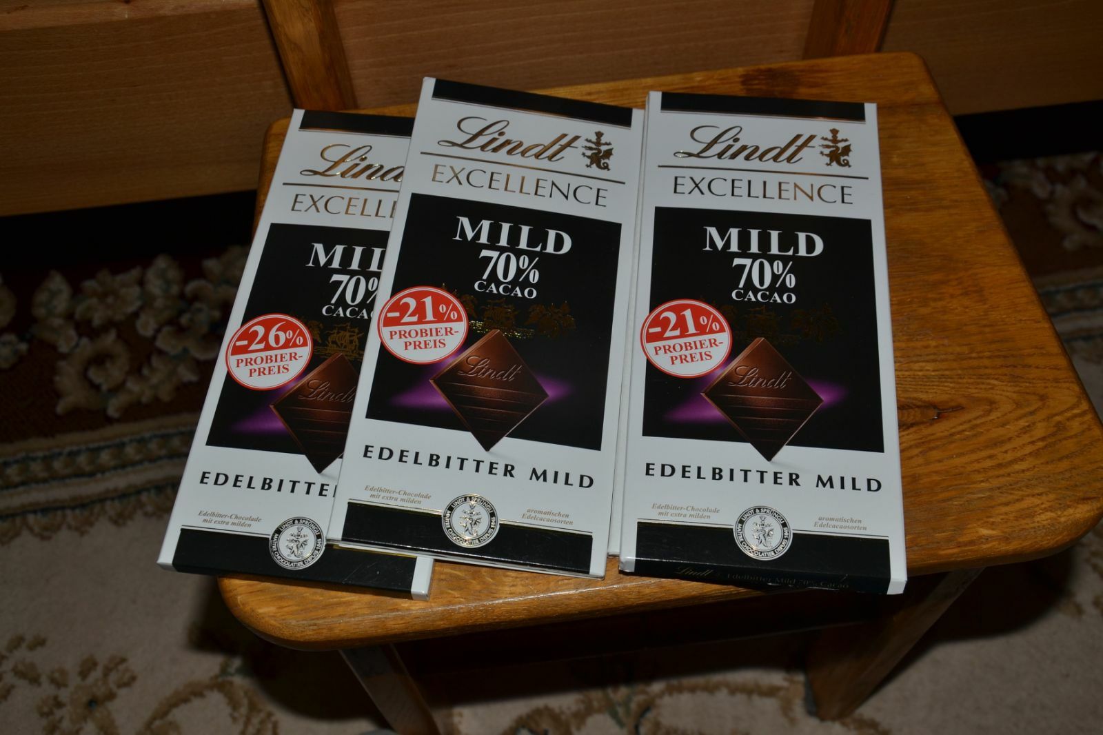 Чёрный шоколадка Lindt Germany original 70 какая