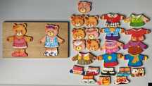 Puzzles de Ursinhos + Caixa