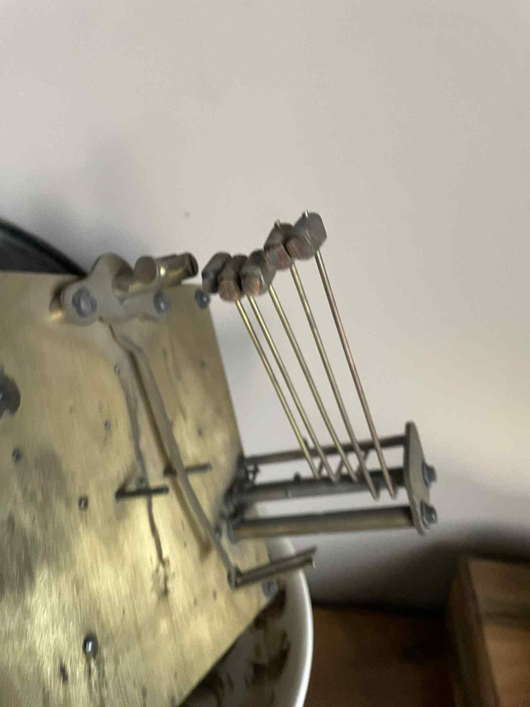 Mechanizm zegara stojącego