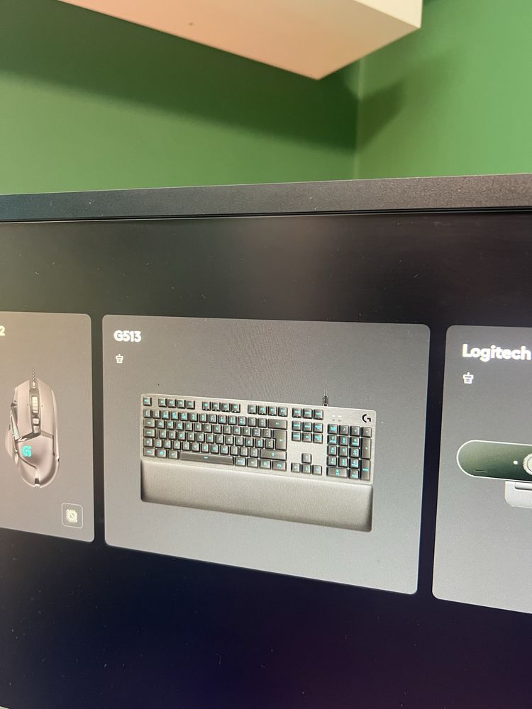 Logitech G513 Carbon com Switches Romer-G Tactile - Usado