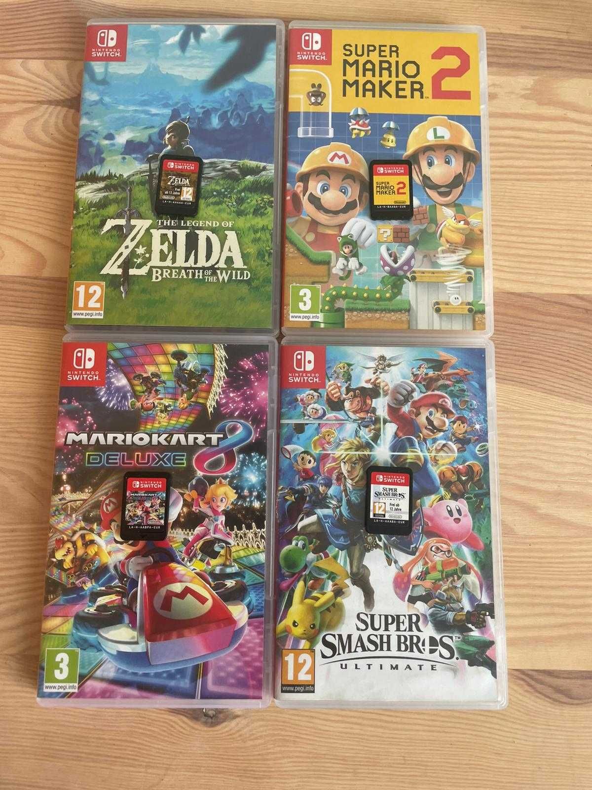 Konsola NINTENDO Switch OLED Model Biały64gb+4gry