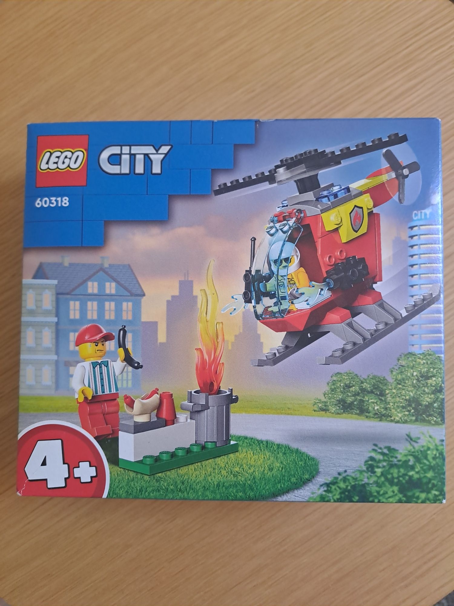 Lego city  60318 helikopter strażacki