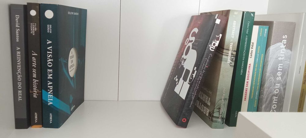 Livros (+ de 300) de arte, estética, filosofia, imagem e pensamento