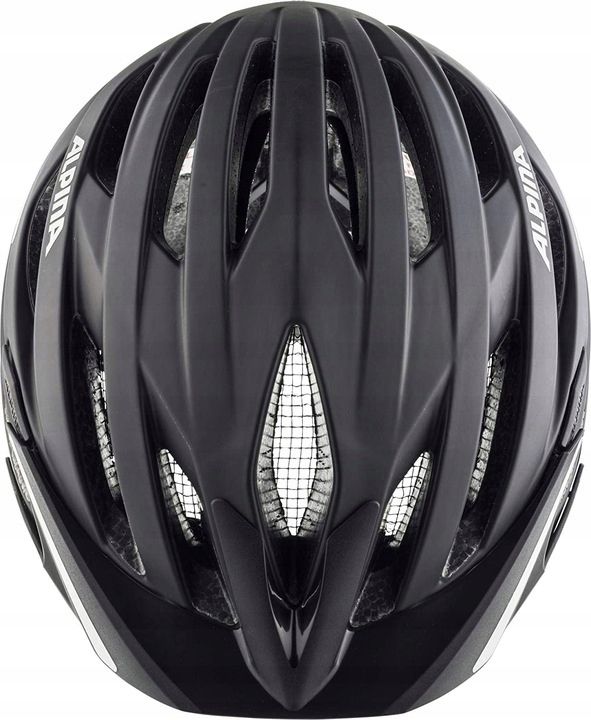 kask rowerowy alpina haga led r. l 58-63cm czarny z lampką