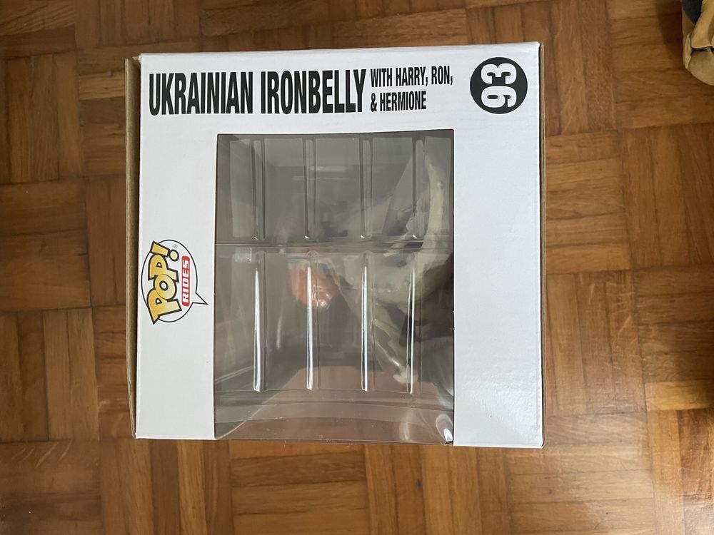 Funko POP! Ukrainian Ironbelly with Harry, Ron & Hermione