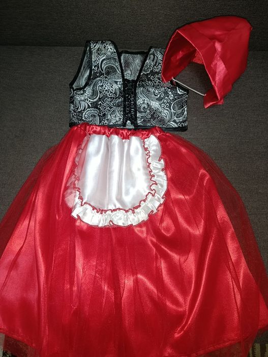 Костюм Червоної шапочки на дівчинку 6-8 років