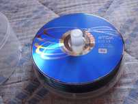 8 DVDs TDK virgens + 4 CDs Verbatim virgens