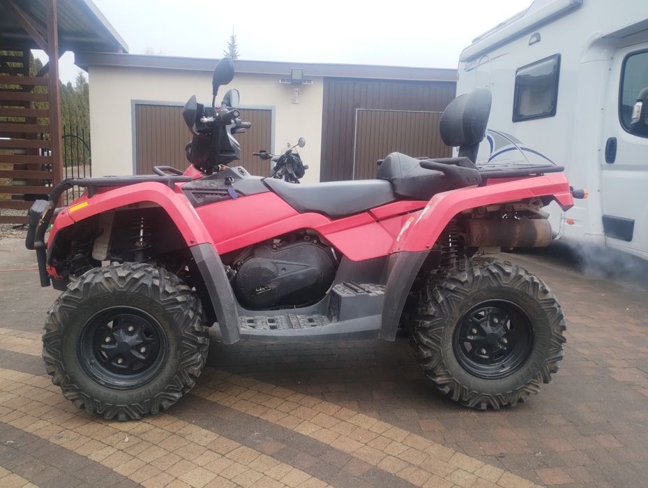 Can AM Outlander 400 homologacja, 2014 rok