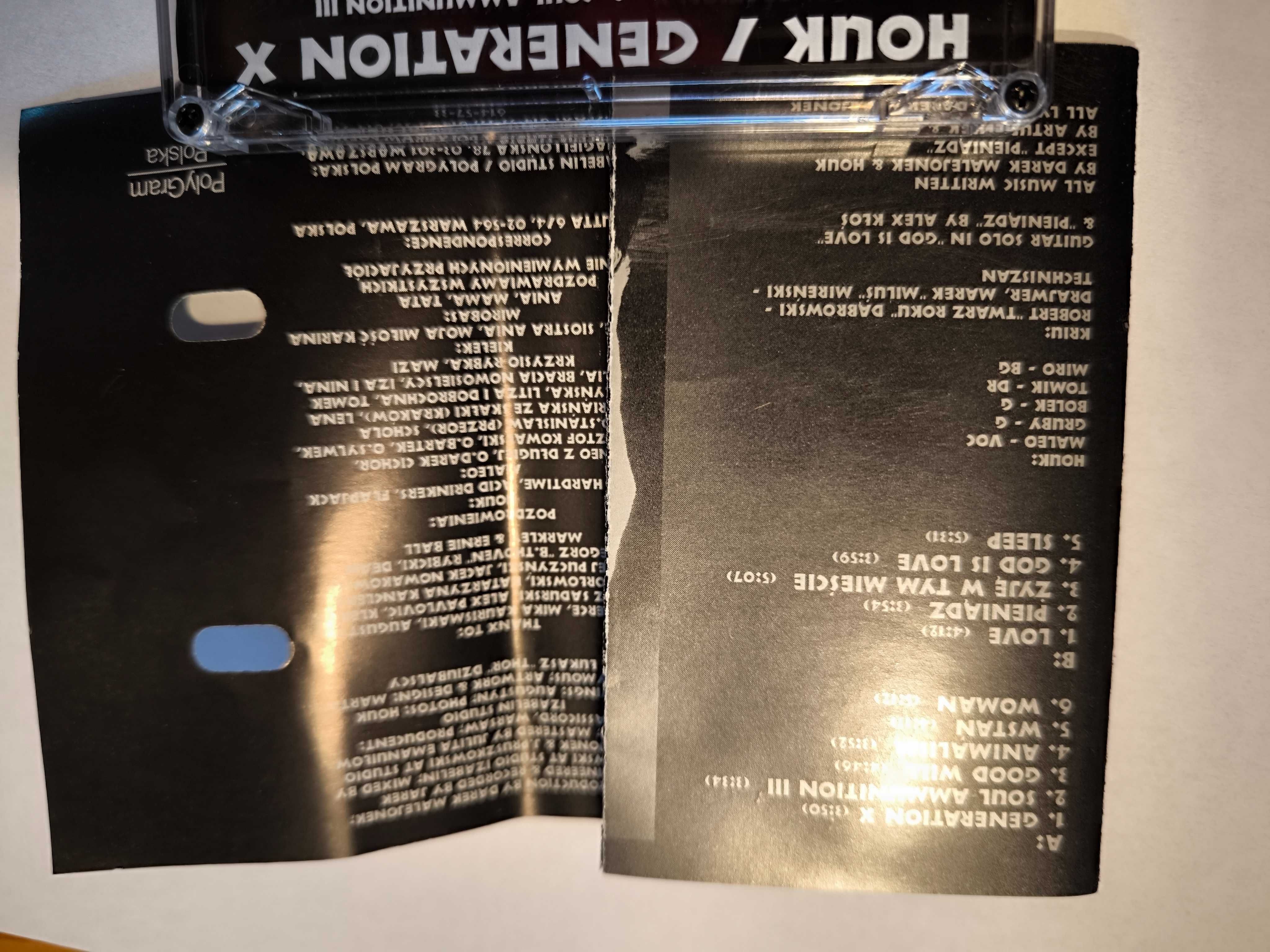 Taśma magnetofonowa Houk Generation X kaseta MC