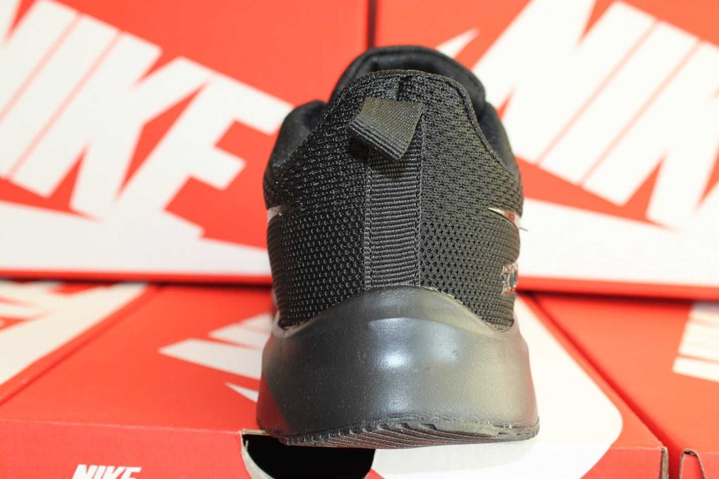 Nike ZOOM - черные кроссовки - кеды - кросівки сетка  (код:573-15чер.)